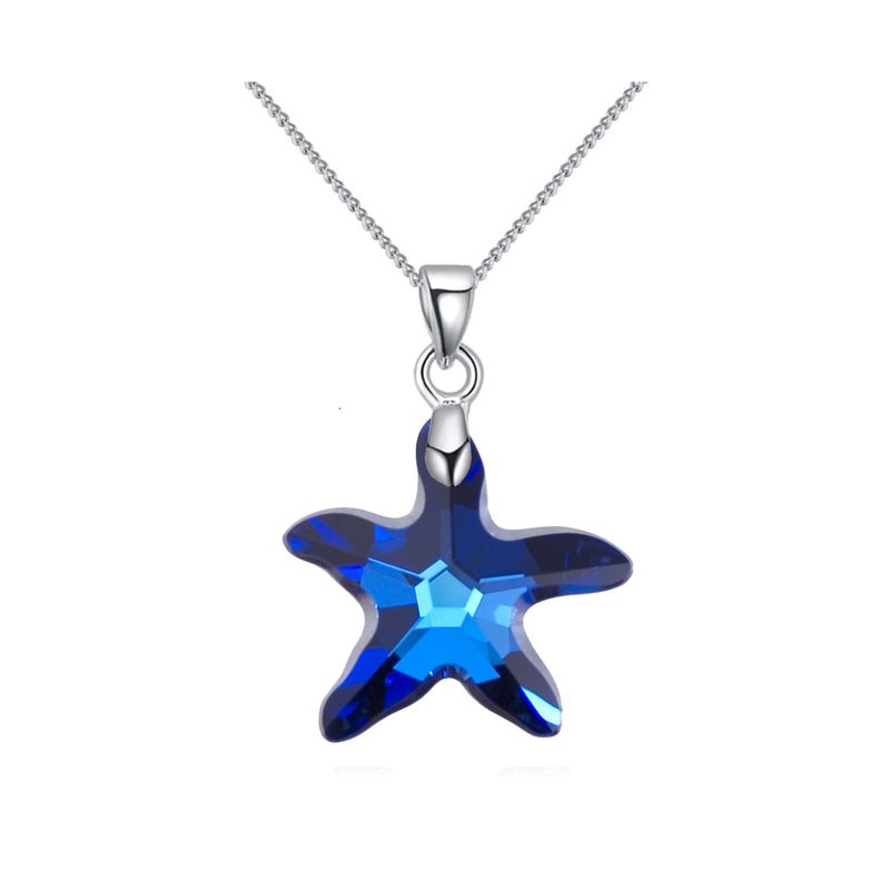 Collar-de-Plata-925-Sifrah-Shop-dije-Estrella-de-Mar-Cristal-Azul