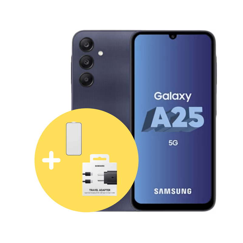 Samsung Galaxy A25 5G 6GB/128GB Amarillo - Teléfono móvil