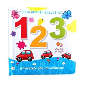 Libro Infantil Educativo Rompecabezas - 123
