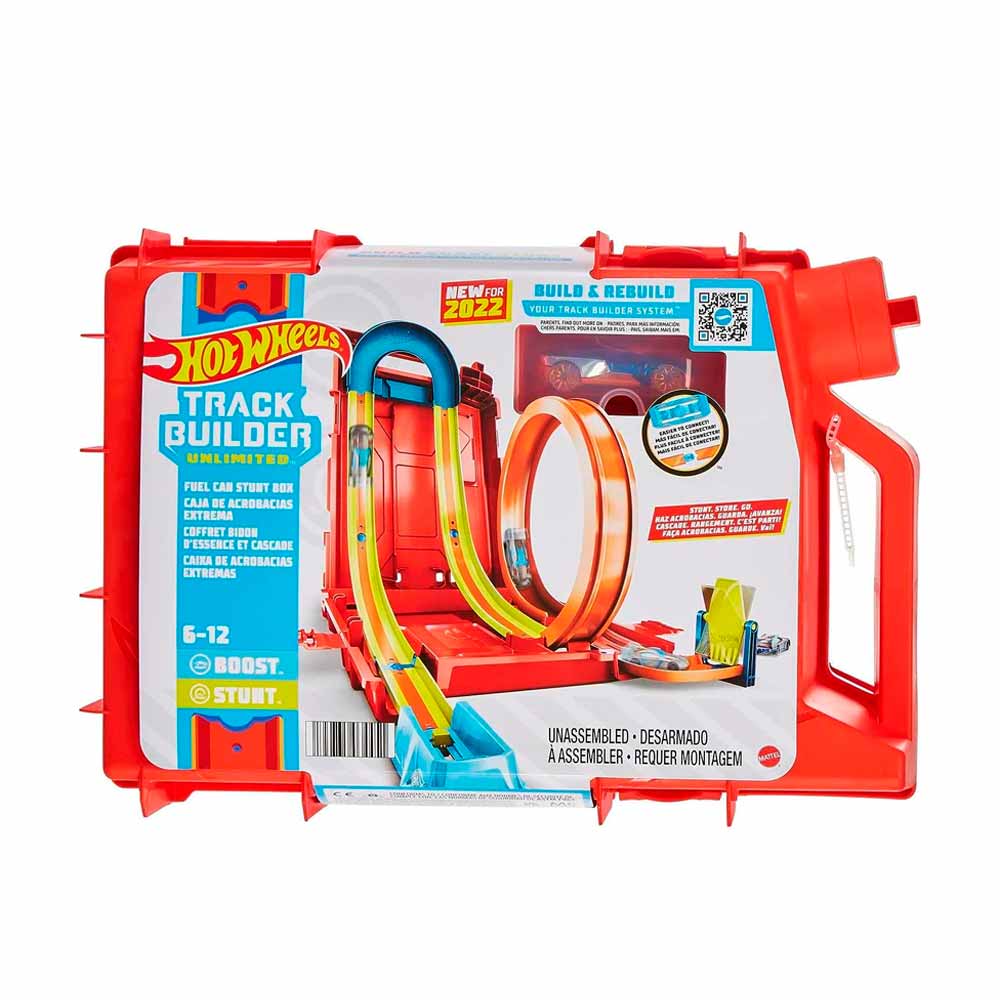 Hot Wheels Track Builder Unlimited Fuel Can Stunt Box