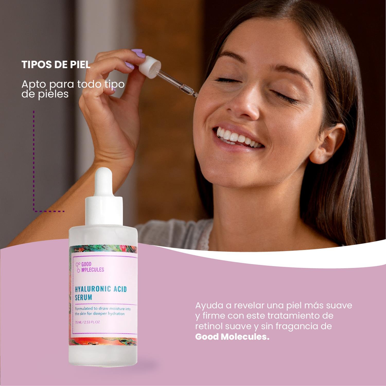 Serum Hyaluronic Good Molecules 75ml Diners Club Mall
