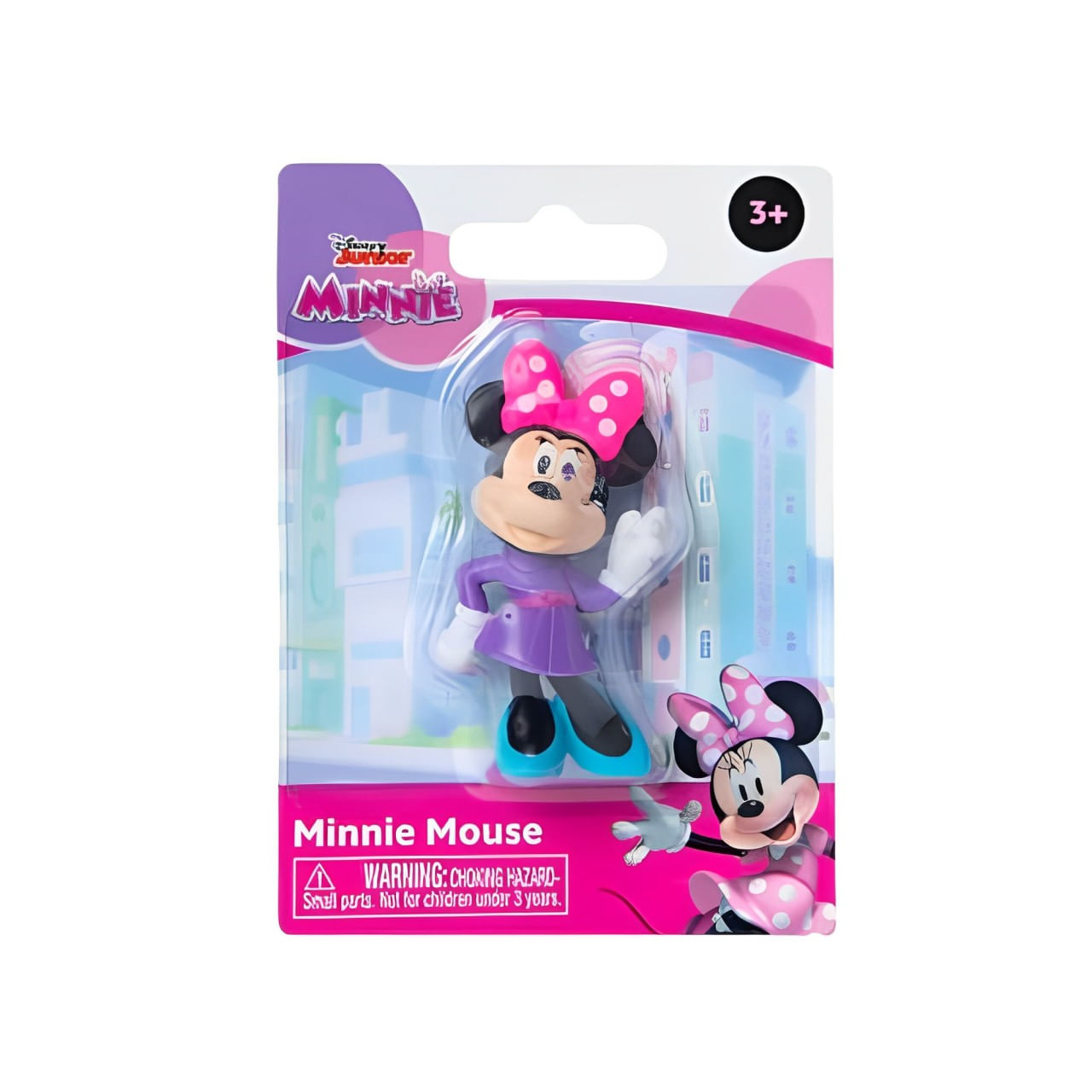 Disney Junior Mini Figura Minnie Mouse Vestido Morado | Diners Club Mall