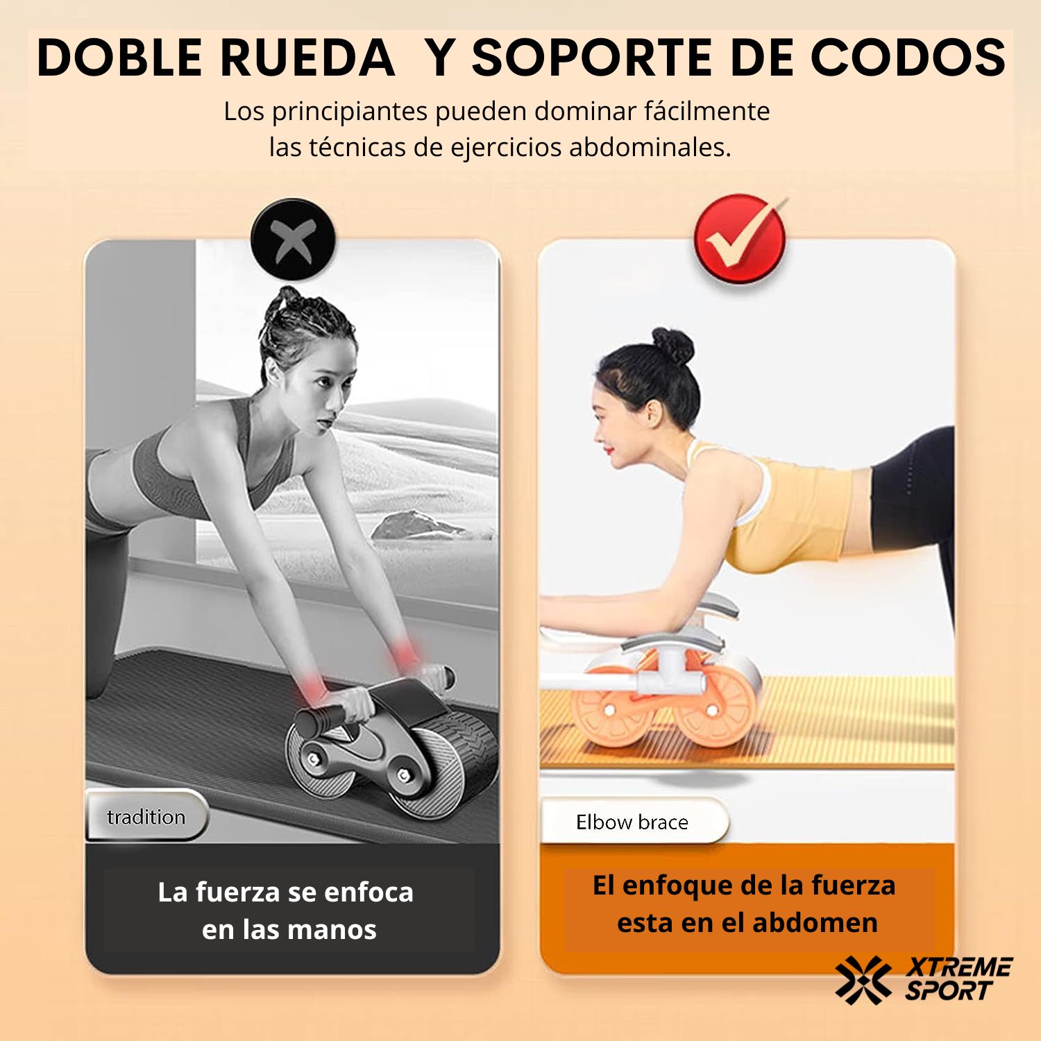 Rueda de Abdominales Smart Fortalece tu Abdomen | Diners Club Mall