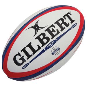 Gilbert Pelota De Rugby Photon Official Sz 5  - Red/Blue