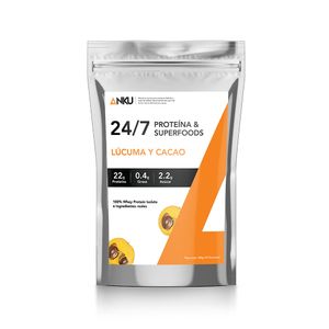Proteína ISO WHEY Anku 24/7 Lúcuma y Cacao 320g