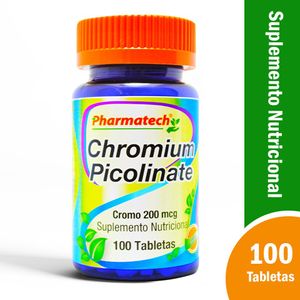 Chromium Picolinate X 100 Tabletas