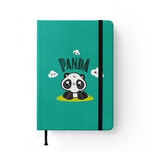 Cuaderno empastado Panda
