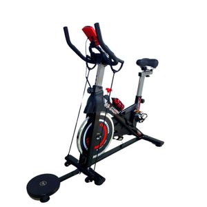 BICICLETA SPINNING PROFESIONAL ESTATICA VOLANTE 15KG - ALPHA GYM STORE