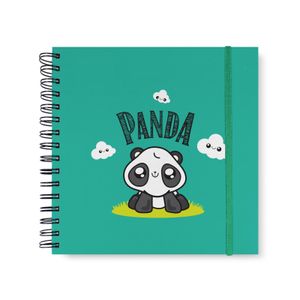 Cuaderno anillado Panda