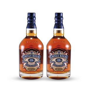 DUOPACK Whisky Chivas Regal 18 años Escocia