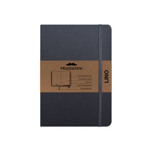 Moustachine Libreta Classic Lino Gris