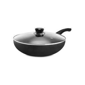 Sarten Wok Antiad.30 Cm 1.8 Mm C/Tapa - Ichimatsu