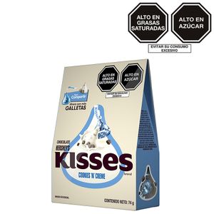 KISSES EST COOKIESNCREAM 74GR/14