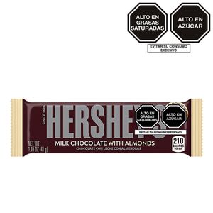 Hershey's Tab Chocolate C/Almendra 41 G 36/12