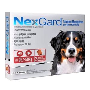 Nexgard 6Gr De 25.1 A 50 Kg (X3 Tableta En Caja)